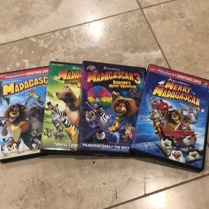 Madagascar DVD set
